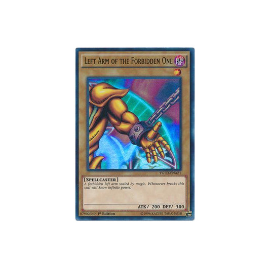 Yu-Gi-Oh! Left Arm Of The Forbidden One (YGLD-ENA21) 1st Edition - GOOD