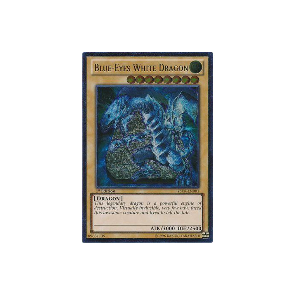 Yu-Gi-Oh! Blue-Eyes White Dragon (YSKR-EN001) - GOOD