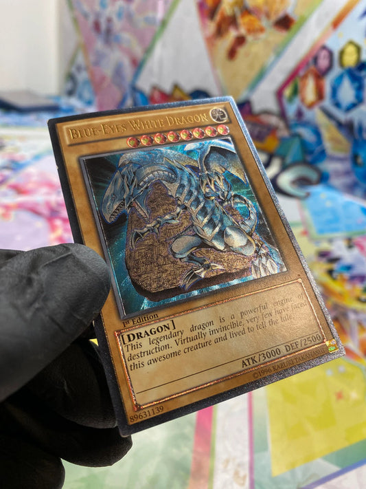 Yu-Gi-Oh! Blue-Eyes White Dragon (YSKR-EN001) - GOOD