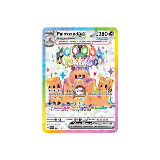 Pokémon Palossand Ex #221 (SSP) - NM/M